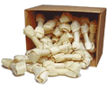 Beefeaters White Rawhide Bones Bulk Box (7.25-8.75 lbs.)