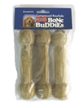 Bone Buddies Compressed Rawhide Dumbbells (6'' Length; 3-Pack)