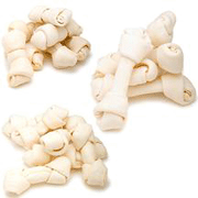 Bulk USA Rawhide Bones (70 Bones Case)