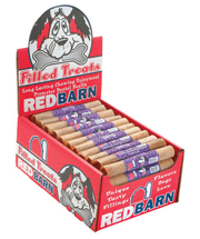 RedBarn Filled Flavored Rawhide Rolls Bulk Case (24-Case)