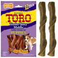 Toro Puppy Natural Rawhide Rolls Bacon, Nylabone (5'' Length; 12-Pack)