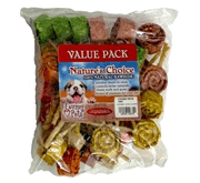 Loving Pets Rawhide Lollipop Holiday Treats (6'' Length)